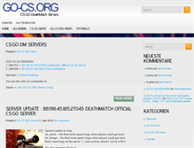 Tablet Screenshot of go-cs.org